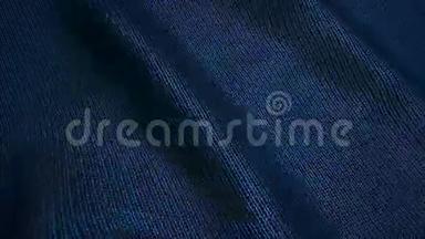 深蓝色<strong>高品质</strong>牛仔裤纹理，可移动波浪，无缝环